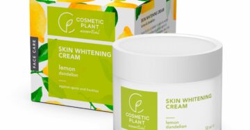 Hudblekande kräm med citron- och maskrosextrakt, 50 ml, Cosmetic Plant