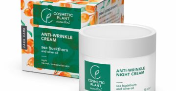 Face Care - Antirynk nattkräm med havtornsolja och oliver, 50 ml, Cosmetic Plant