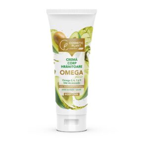 Omega Plus - Närande kroppskräm med Omega 3, 6, 7, 9 & avokadoolja, 200 ml, Cosmetic Plant