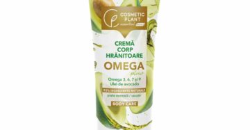 Omega Plus - Närande kroppskräm med Omega 3, 6, 7, 9 & avokadoolja, 200 ml, Cosmetic Plant