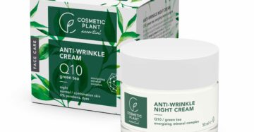 Face Care - Antirynk nattkräm Q10 + grönt te och energigivande mineralkomplex, 50 ml, Cosmetic Plant