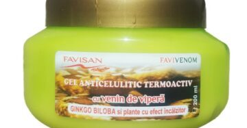 Favivenom - Termoaktiv anticellulitgel, 200 ml, Favisan
