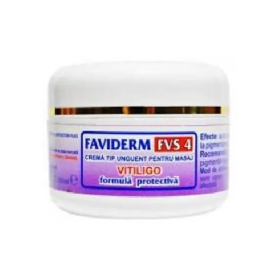 Faviderm - Fvs4 för vitiligo, 50 ml, Favisan
