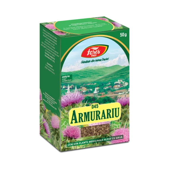 Mariatistel (Silybum marianum), tepåse, Fares