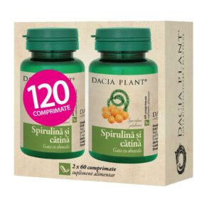 Spirulina och Havtornstabletter 120 st. Dacia Plant