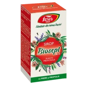 Biosept sirap med honung, vitamin C och propolis 100 ml, Fares