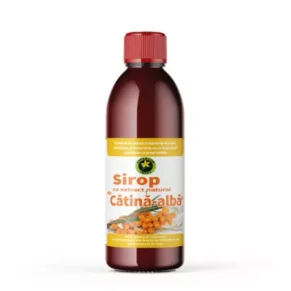 Vit havtornssirap 500 ml, Hypericum