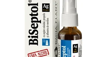 Biseptol Spray med kolloidalt silver 20 ml, Dacia Plant