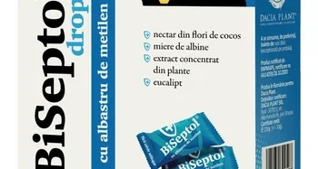 Biseptoldroppar med metylenblått 100 g, Dacia Plant