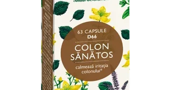 Frisk kolon D66, 63 kapslar, Fares