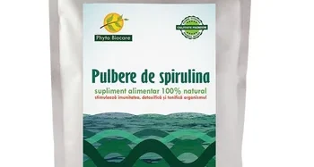 Spirulinapulver, 200g, Phyto Biocare