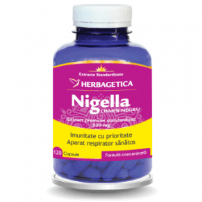 Svartkummin Nigella, Herbagetica 120 Kapslar