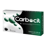 Carbocit ( Aktivt kol )  24 tabletter, Biofarm