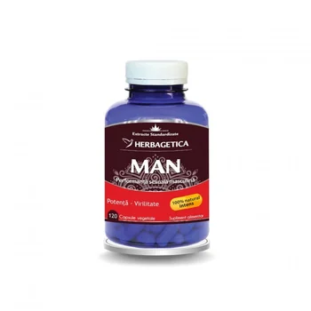 Man Zen Forte, 120 kapslar, Herbagetica