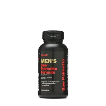Saw Palmetto prostatahälsoformula, 120 kapslar, GNC