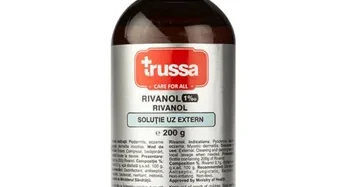 Rivanol 0,1 % pulver, 200 g